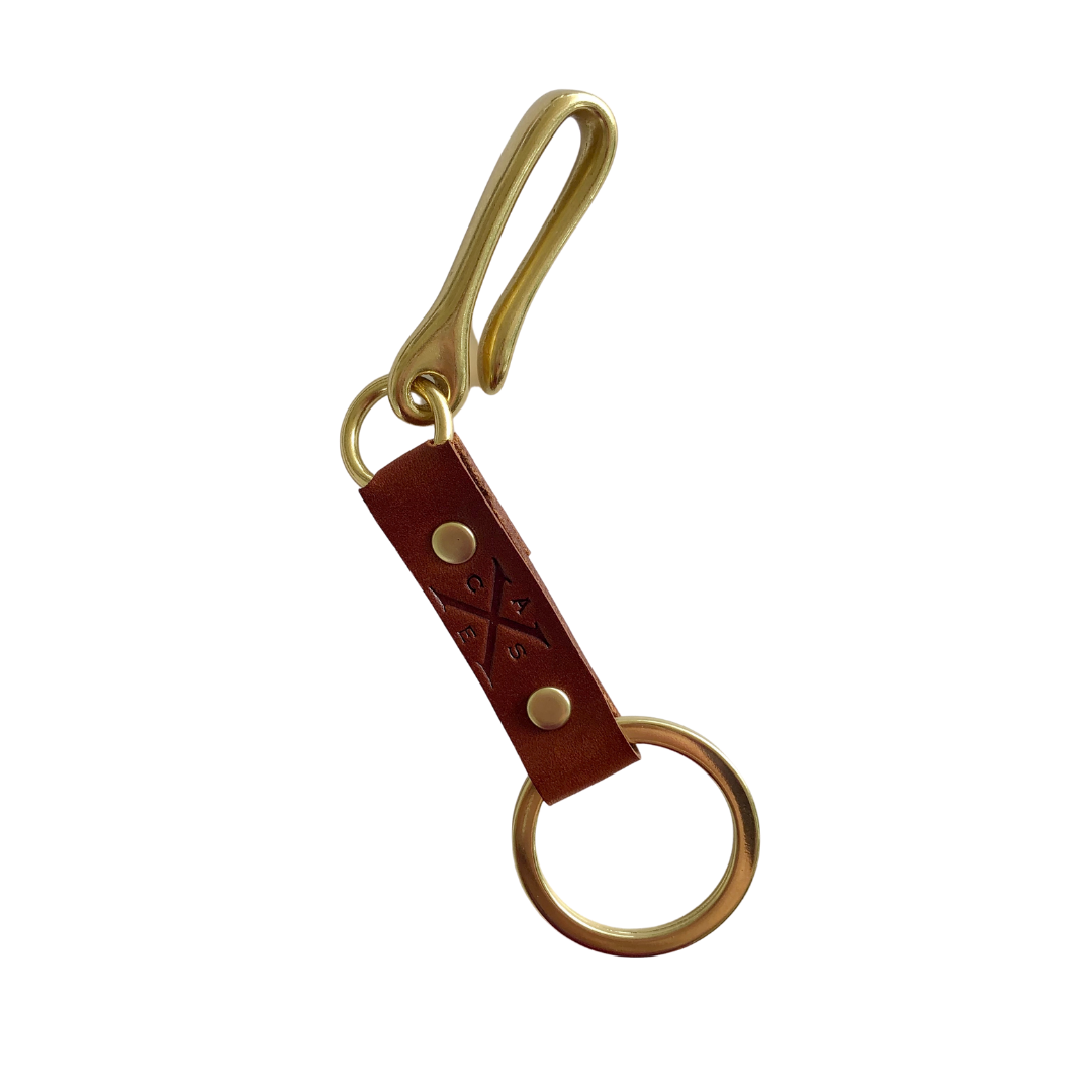 Fish Hook Keychain – CASE Leatherworks