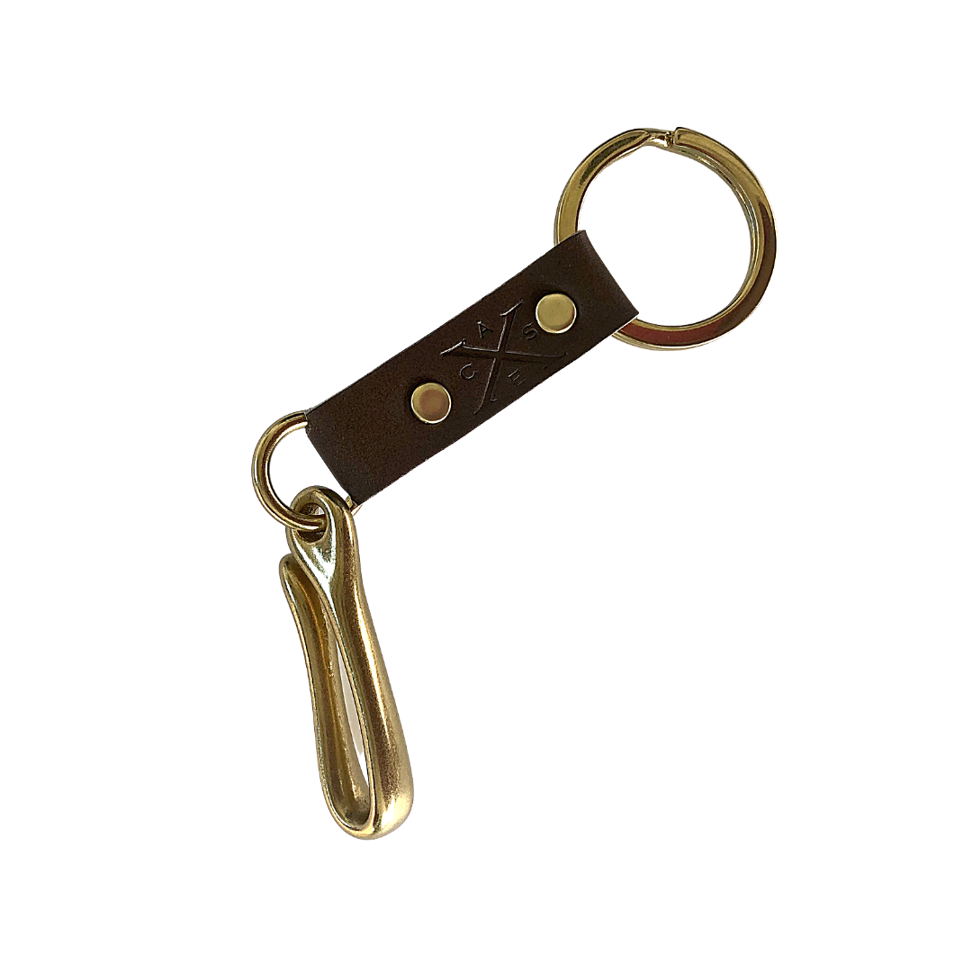 Fish Hook Keychain – CASE Leatherworks