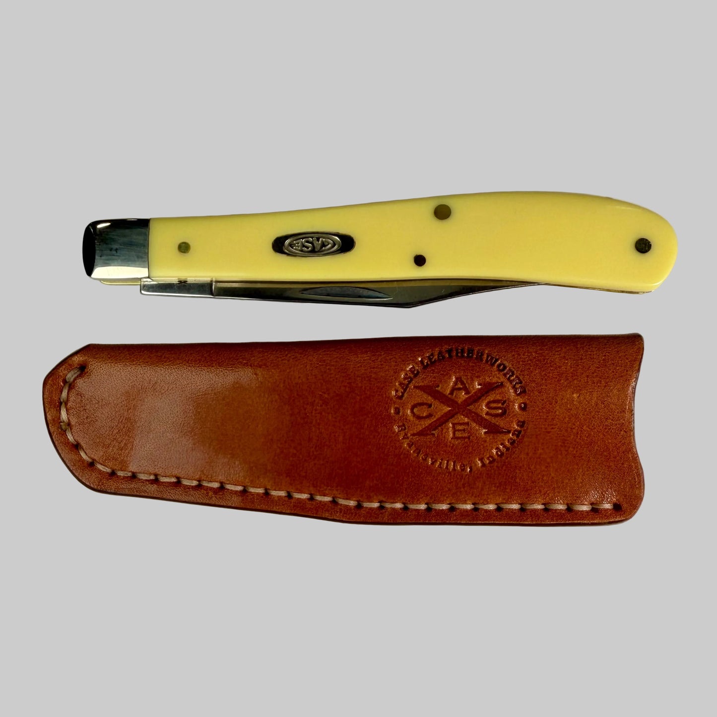 Case Slimline Trapper #48 Knife Sleeve