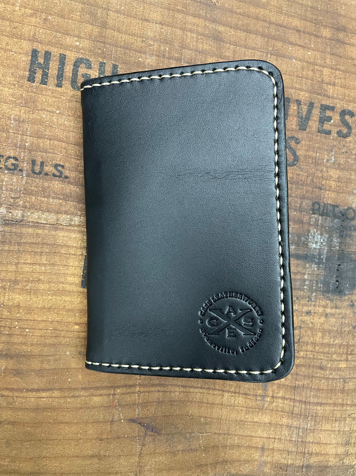 Vertical Bi-Fold Wallet