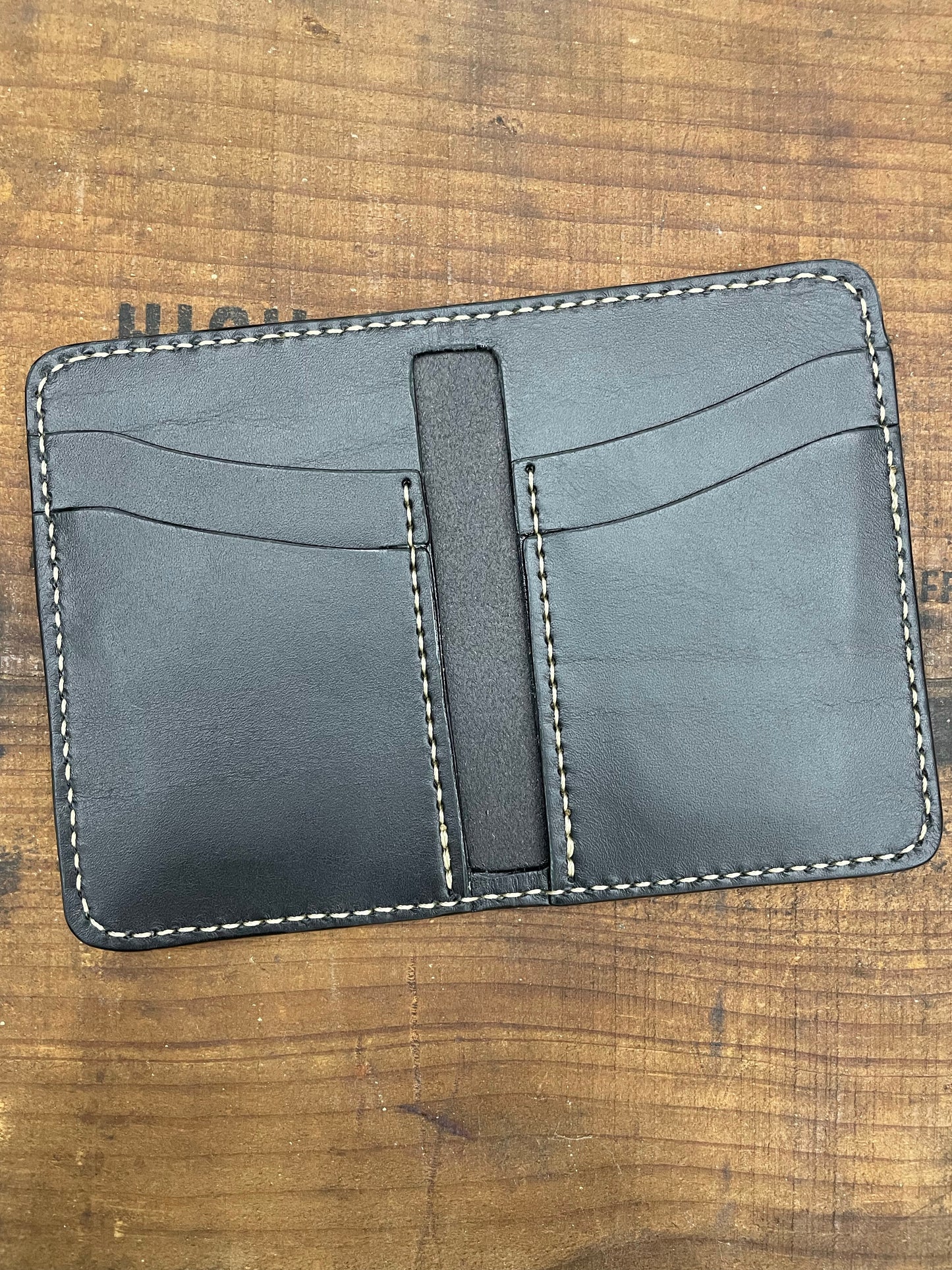 Vertical Bi-Fold Wallet