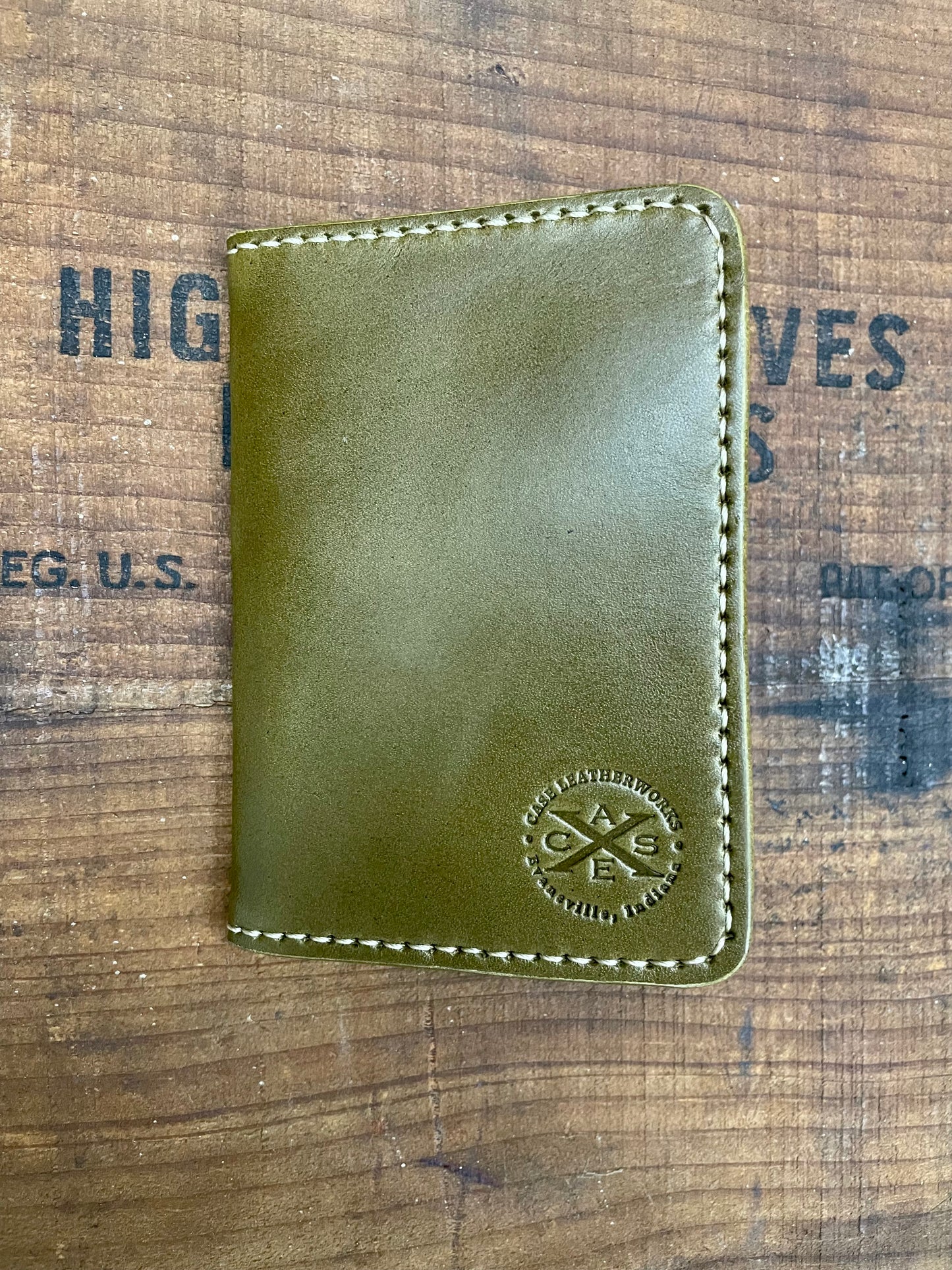 Vertical Bi-Fold Wallet