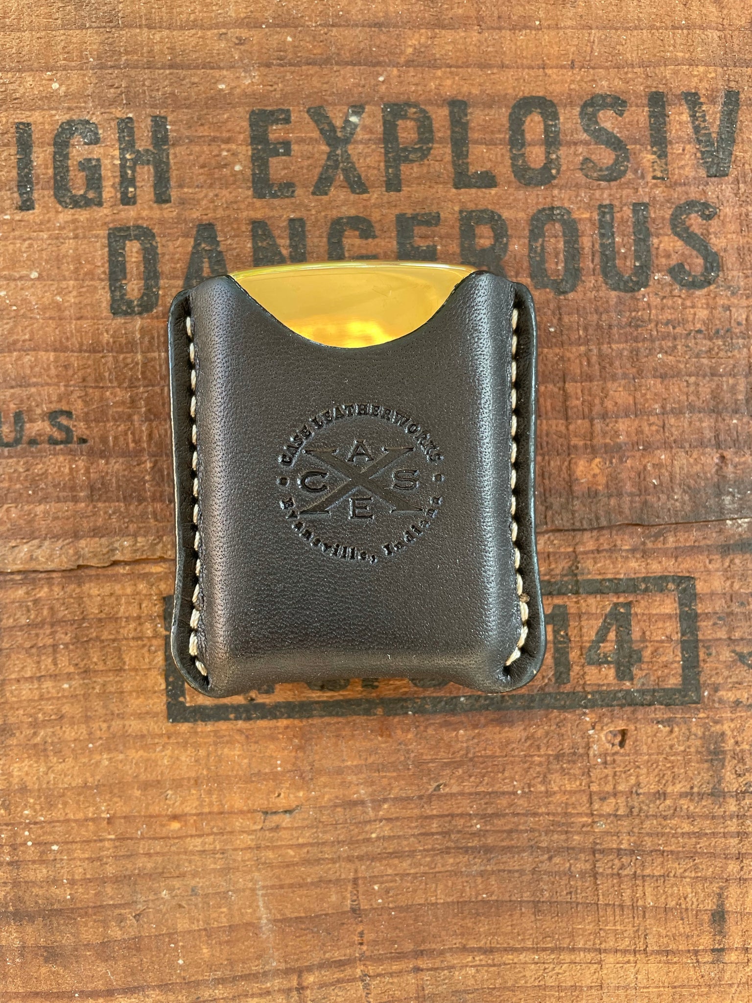 Zippo Lighter Sleeve – CASE Leatherworks